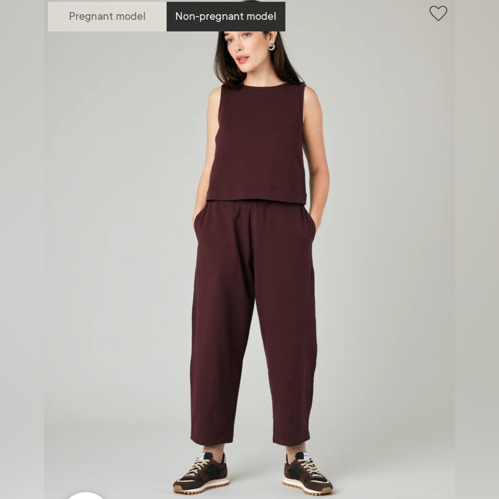 Beyond Nine Huxley Trousers in Burgundy